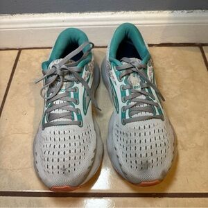Brooks Womens Glycerin 20 1203691D061 Gray Running Shoes‎ Sneakers Size 7.5 D